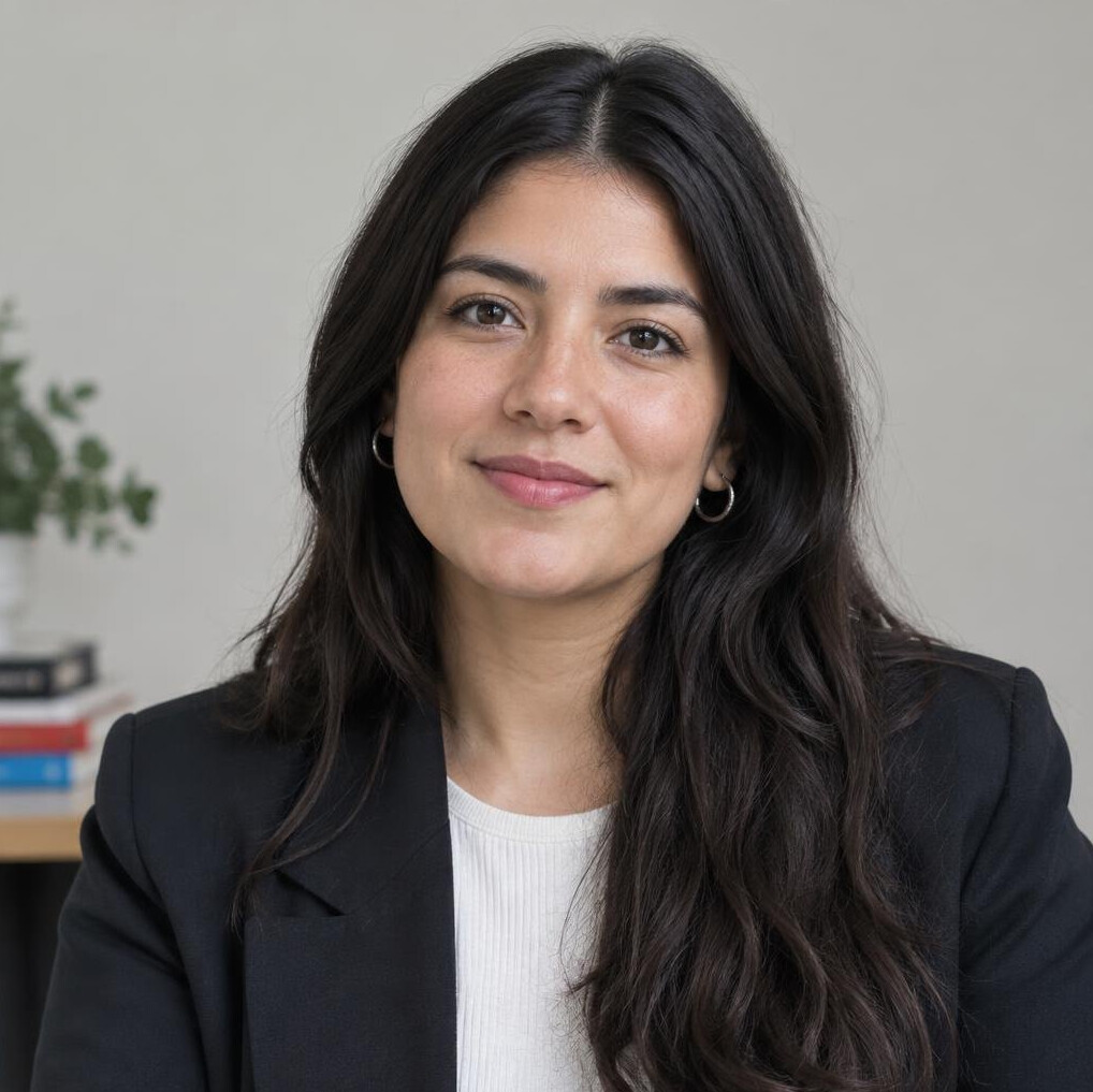 Portrait of a Chilean editorial team member