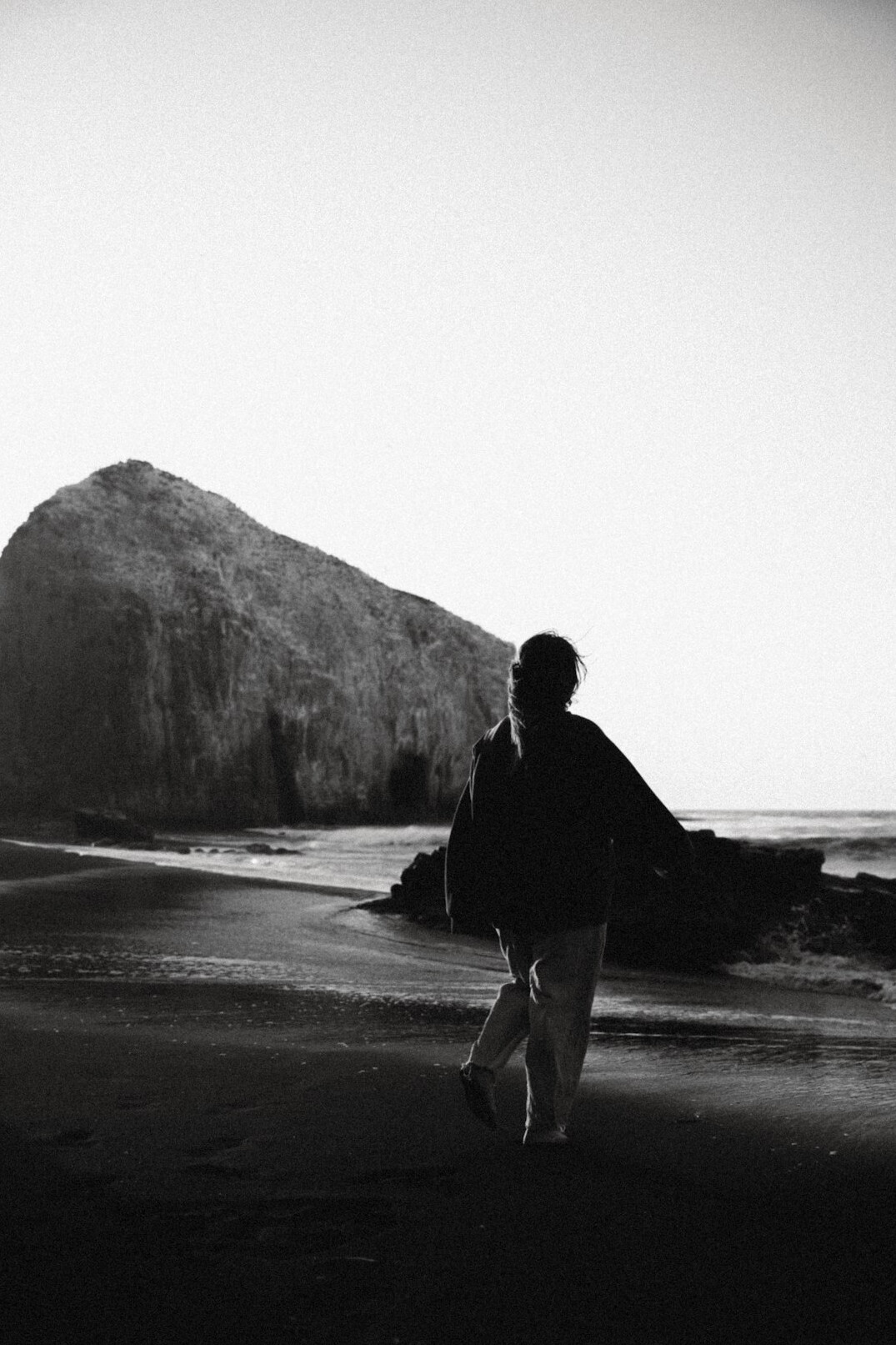 Portrait of a Chilean fisherman at the coast